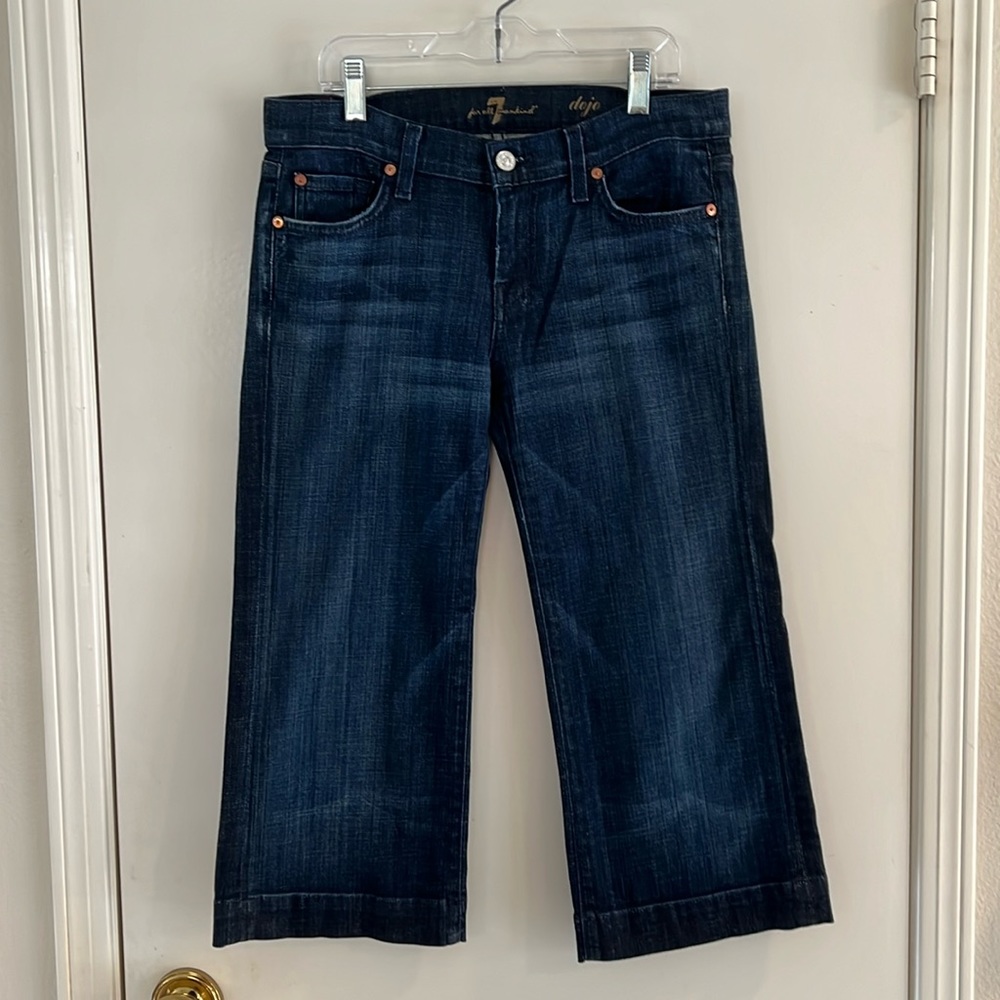 7 For All Mankind Women’s Dojo Denim Capris